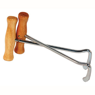 Wood Handle Boot Pulls - Pair